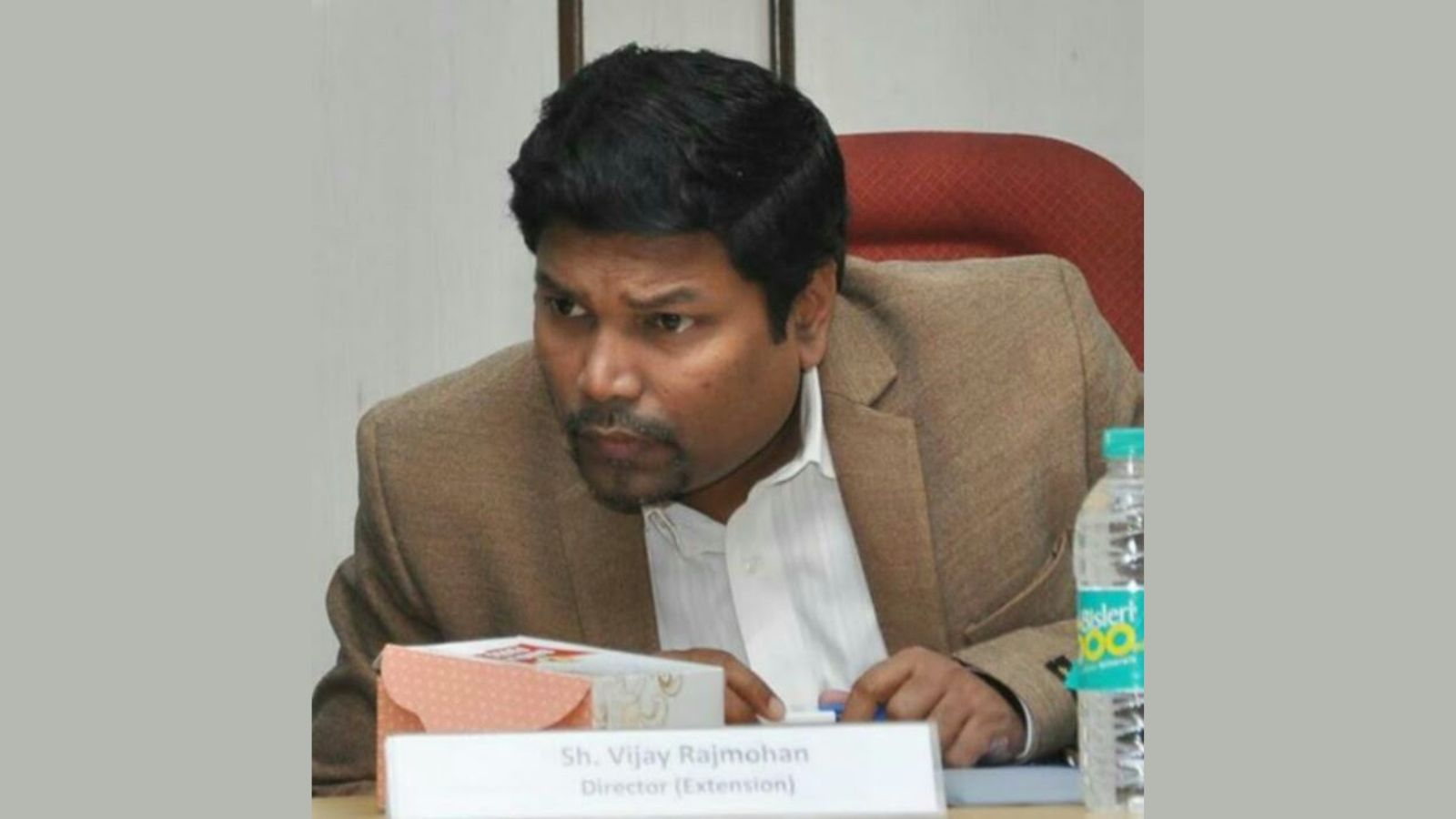 Vijay Rajmohan Director Ministry of Agriculture